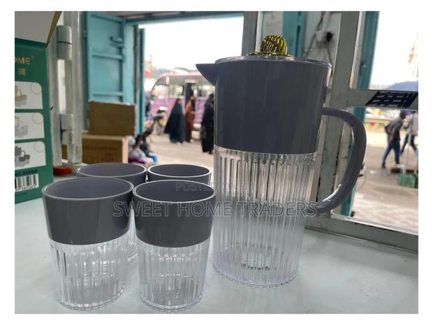 Glass Water Jug and Glass