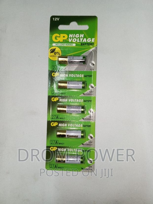 27A 12V Alkaline Battery 5pack - main view