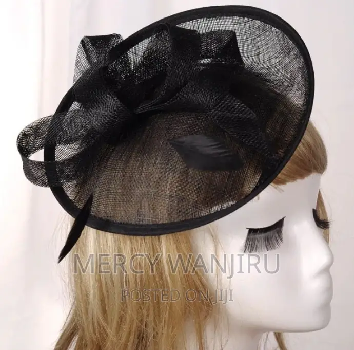 High Tea Black Fascinator in Nairobi Central Clothing Accessories