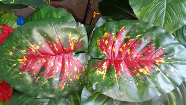 Red Leaf Artificial Plant 18leaves