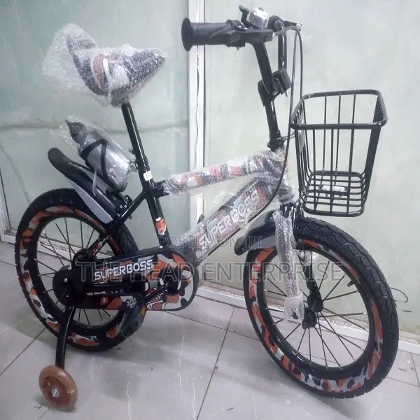 Best Option Kids Bike(Flickering Side Wheels) S16(4 to 7yrs)
