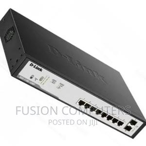 D-Link DGS-F1100-10PS 8 Port Poe Gigabit Smart Managedswitch - thumbnail 2
