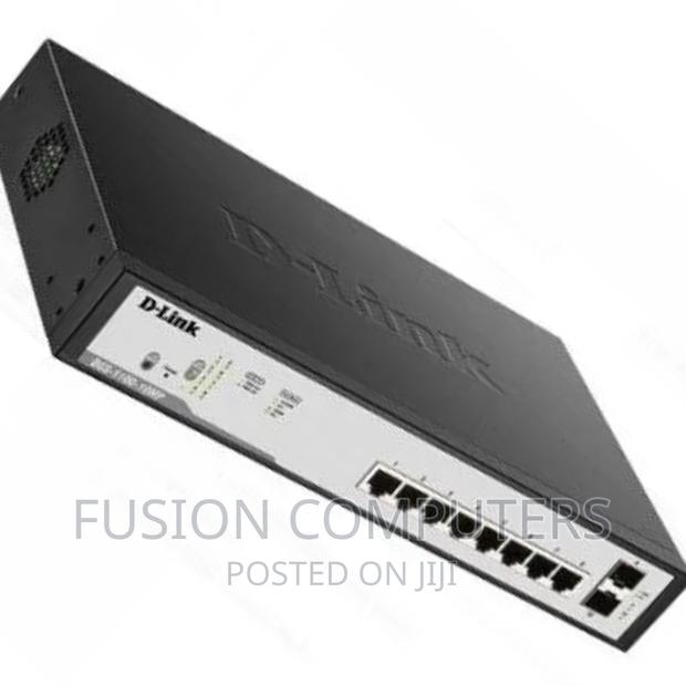 D-Link DGS-F1100-10PS 8 Port Poe Gigabit Smart Managedswitch - main view