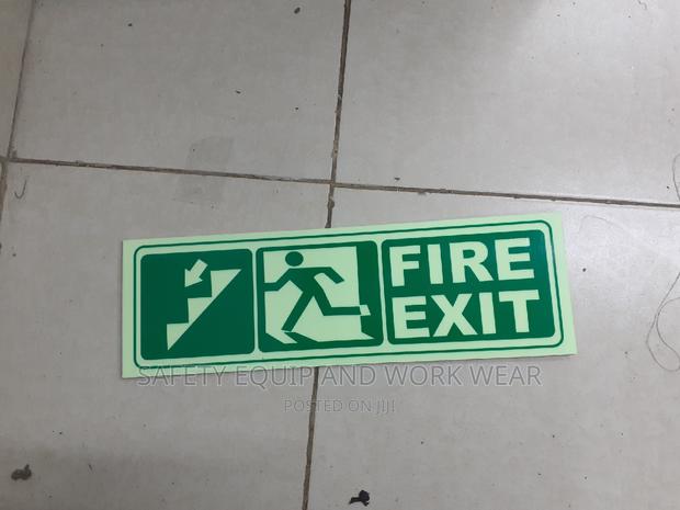 Evacuation Exit Sigh - main view