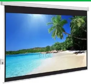 Auto Electric Projector Screen 240 X 240 Cm (94 By 94 Inche
