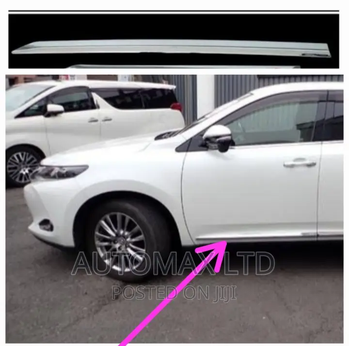 Toyota Harrier, Yr2017+ Door Side Chrome Moulding (1 Pcs)