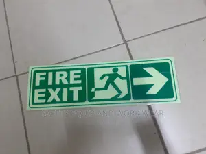 Life Safety Fire Exit Sign