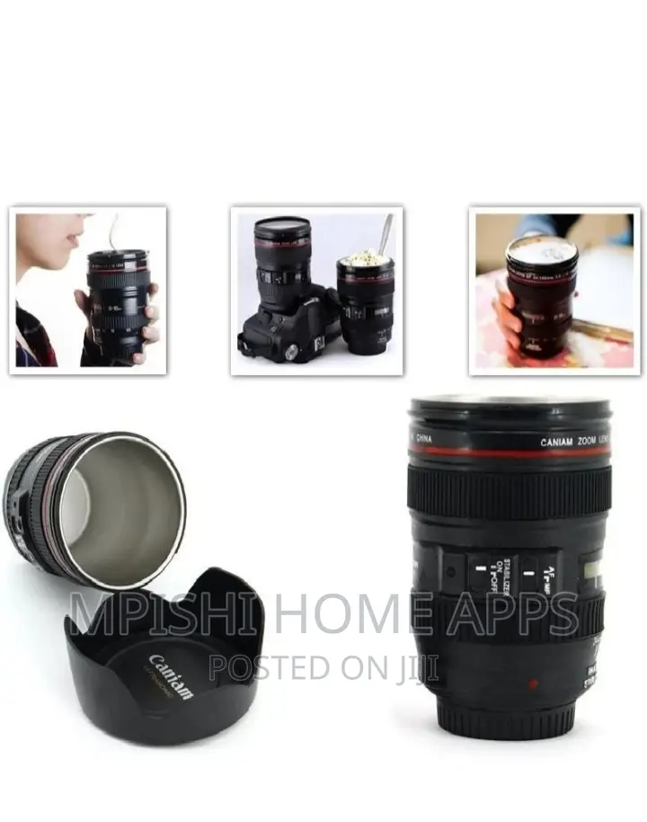 Camera Lens Thermocup 400ml