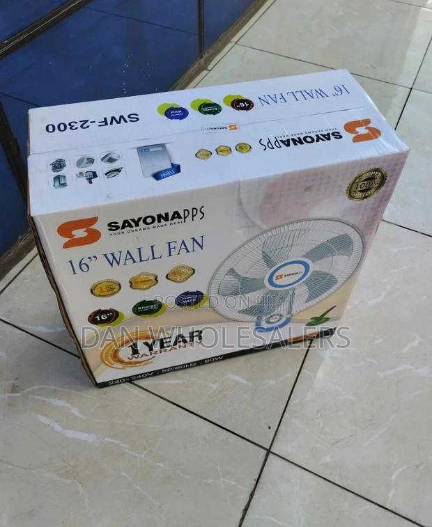 Sayona Wall Fan 16 Inches Sayona 16"