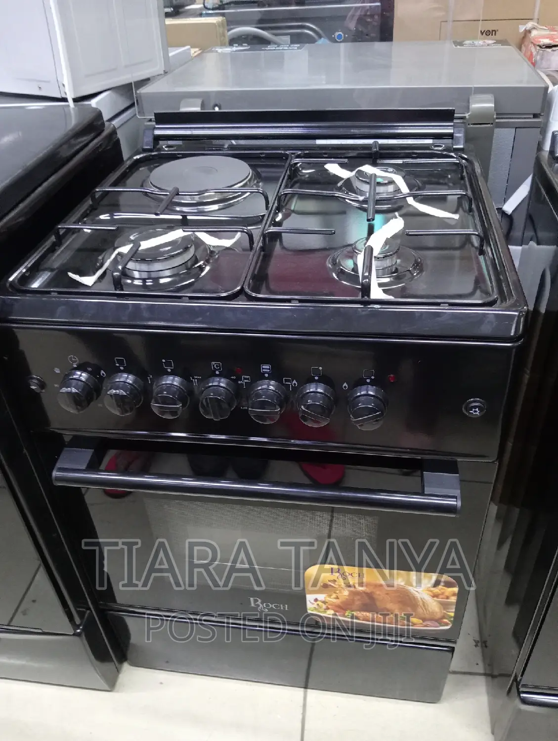 Roch 60x60 3 Gas + 1 Electric Oven,