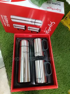 *3pcs Vacuum Gift Set-2pcs Travel Mugs+Flask