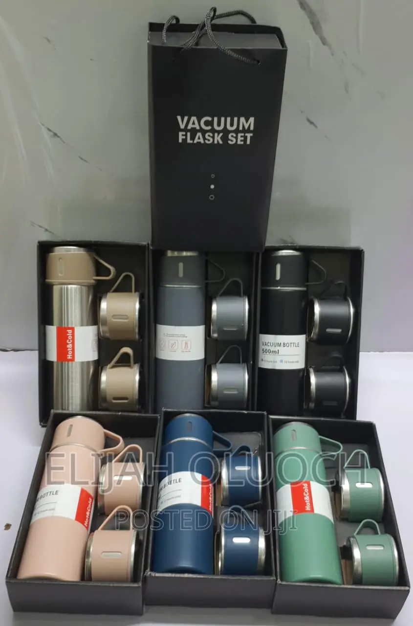 Gift Pack 500ml Thermocup,Lid +2 Cups