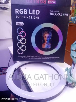 12" RGB Ringlight With Tripod - main view