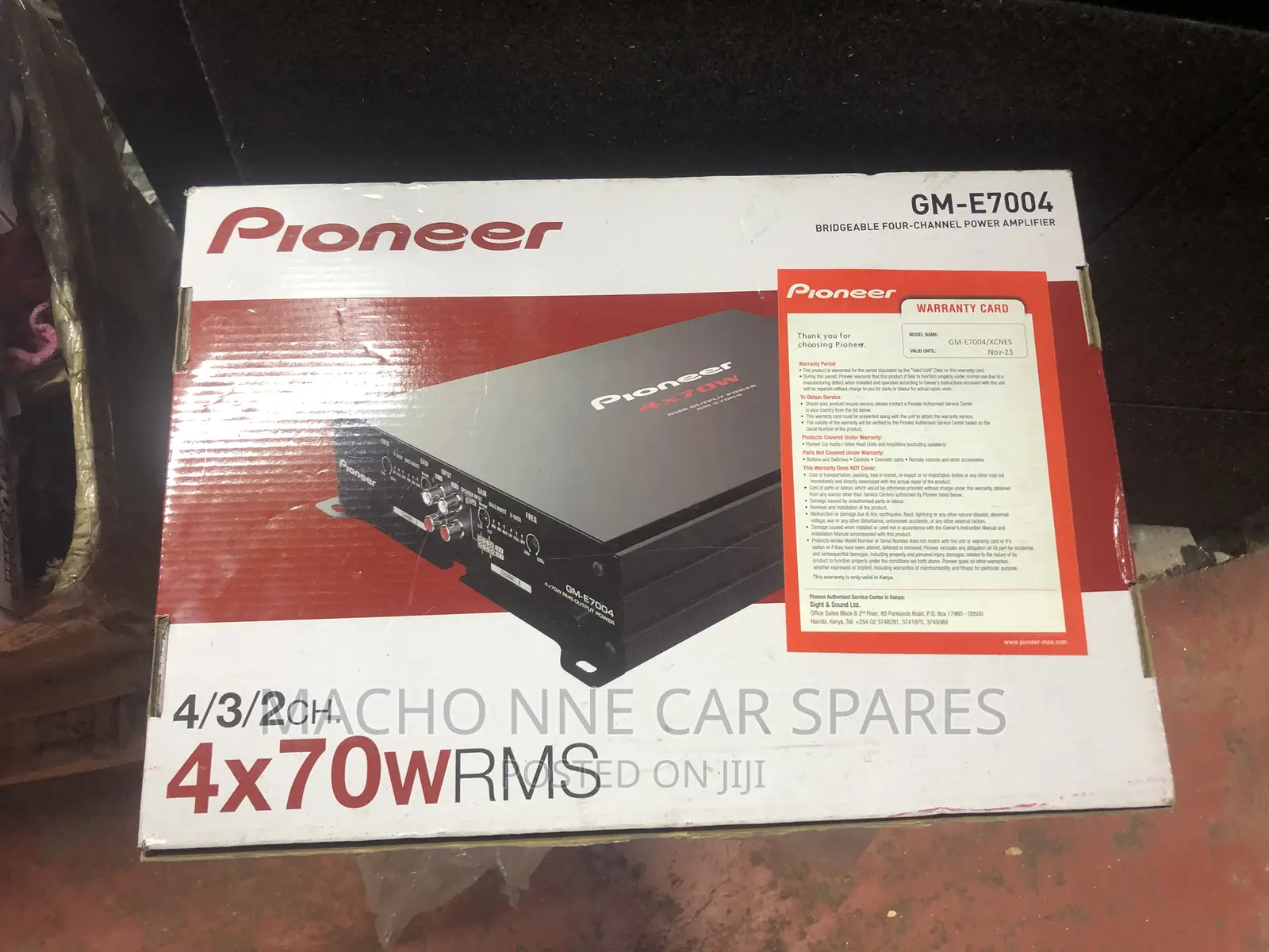 Pioneer Amplifier (1000w)