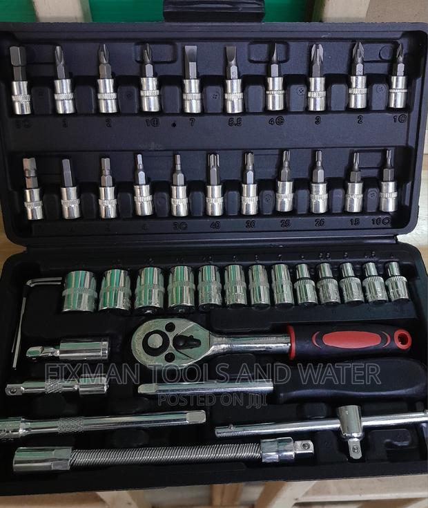 Mechanical Socket Set46 PCS Spanners
