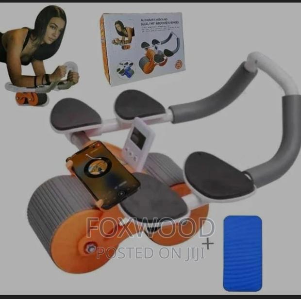New Elbow Support, Abs Roller Wheel Core Exercise - thumbnail 2