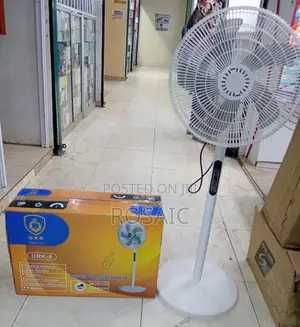 Urk Standing Fan With Remote, With Remote