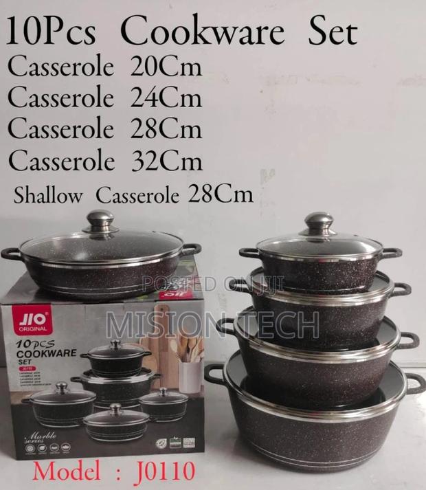 10 PCS Cookwere Set