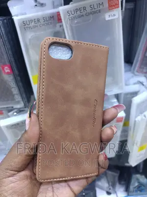 iPhone 7 Caseme Leather Flip Cover