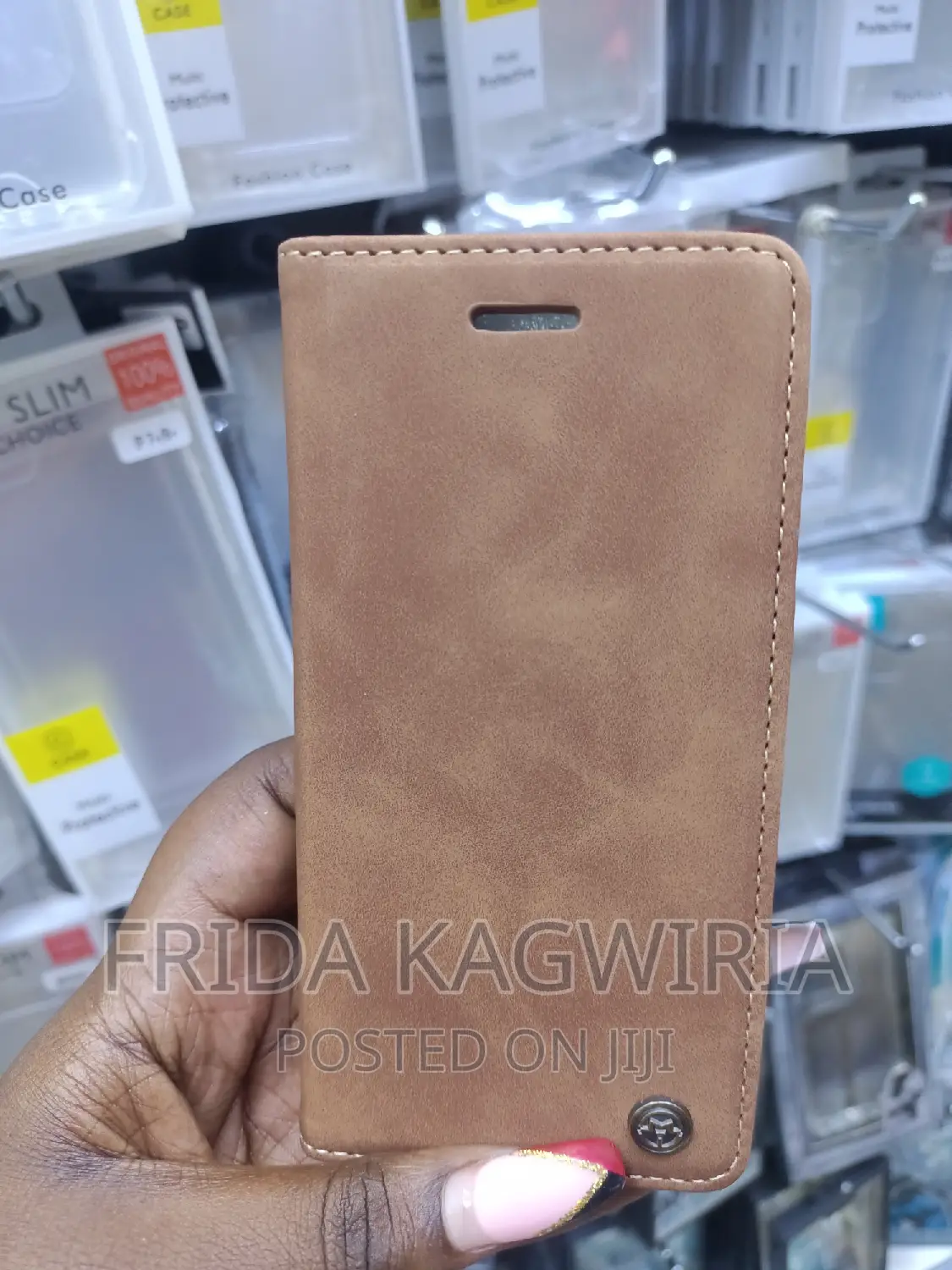 iPhone 7 Caseme Leather Flip Cover