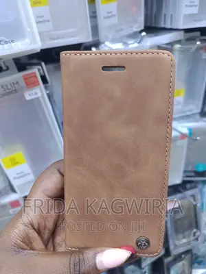 iPhone 7 Caseme Leather Flip Cover