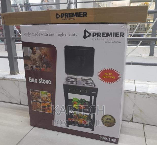 Premier 4 Gas Cooker With Shelves -PM530