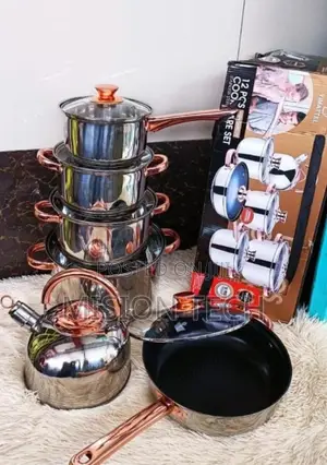 12 PCS Yiementai Cookware Set