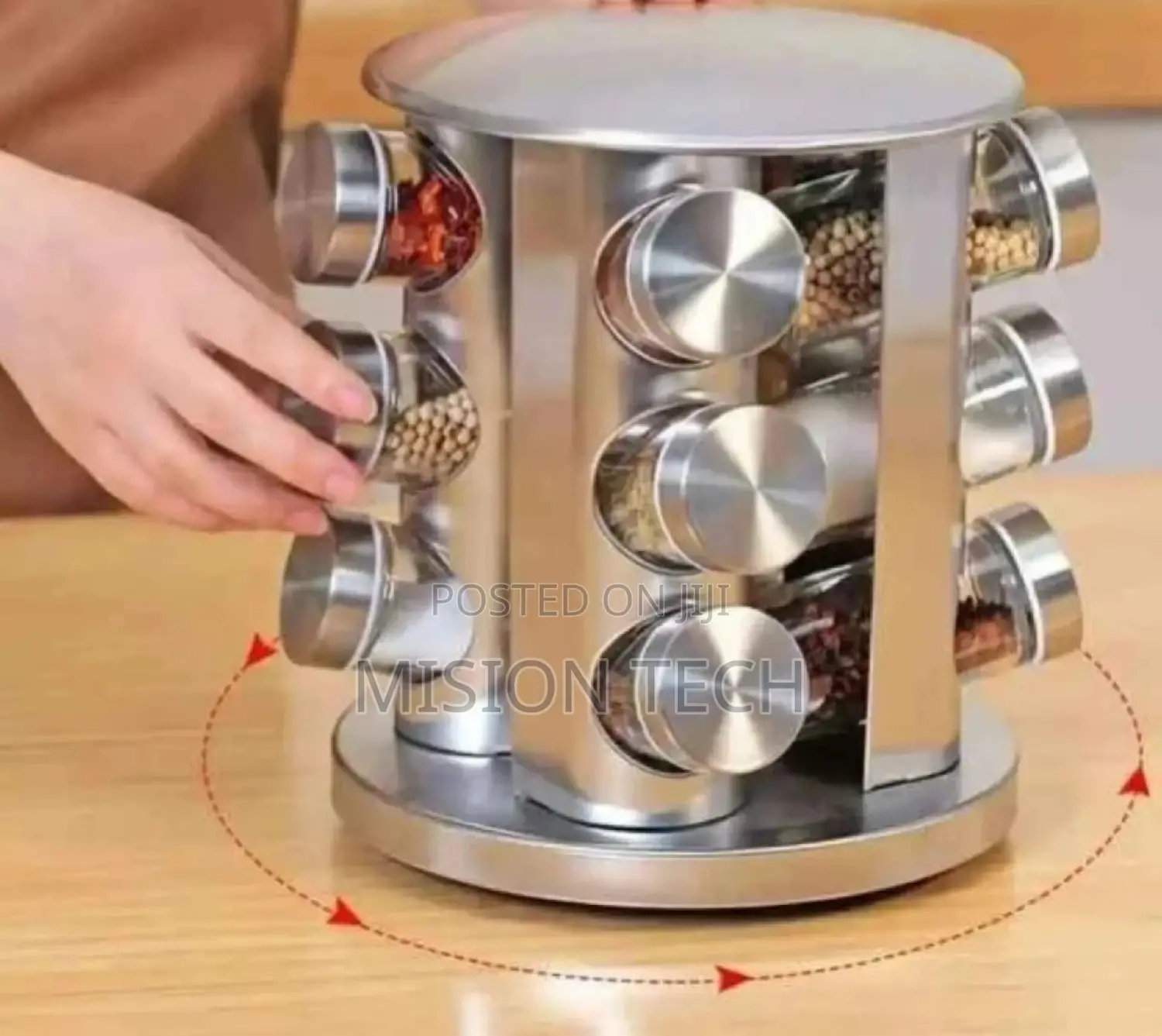Rotating Spice Rack