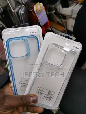 Rigid Transparent Case Compatible With for iPhone 15 Pro