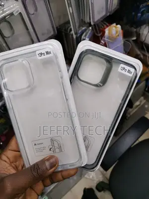 Encased Apple iPhone 12 Pro Max Clear Case, Slim Protective