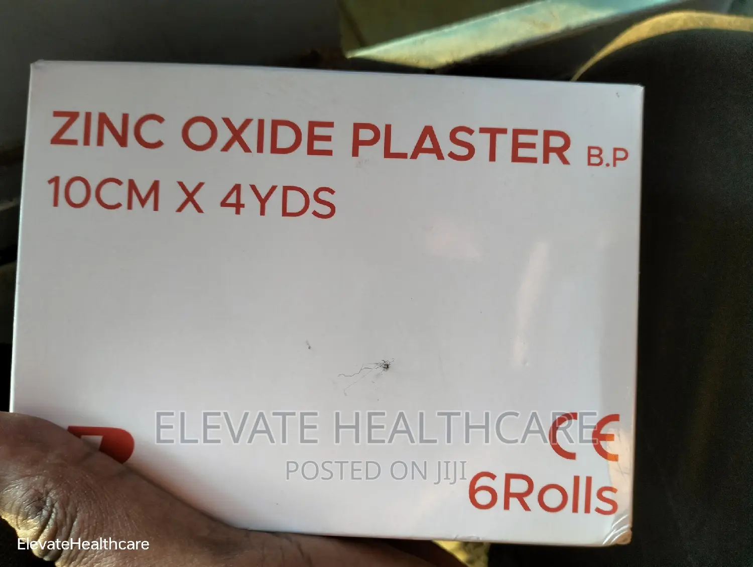 Zinc Oxide Plaster. 4 Inch
