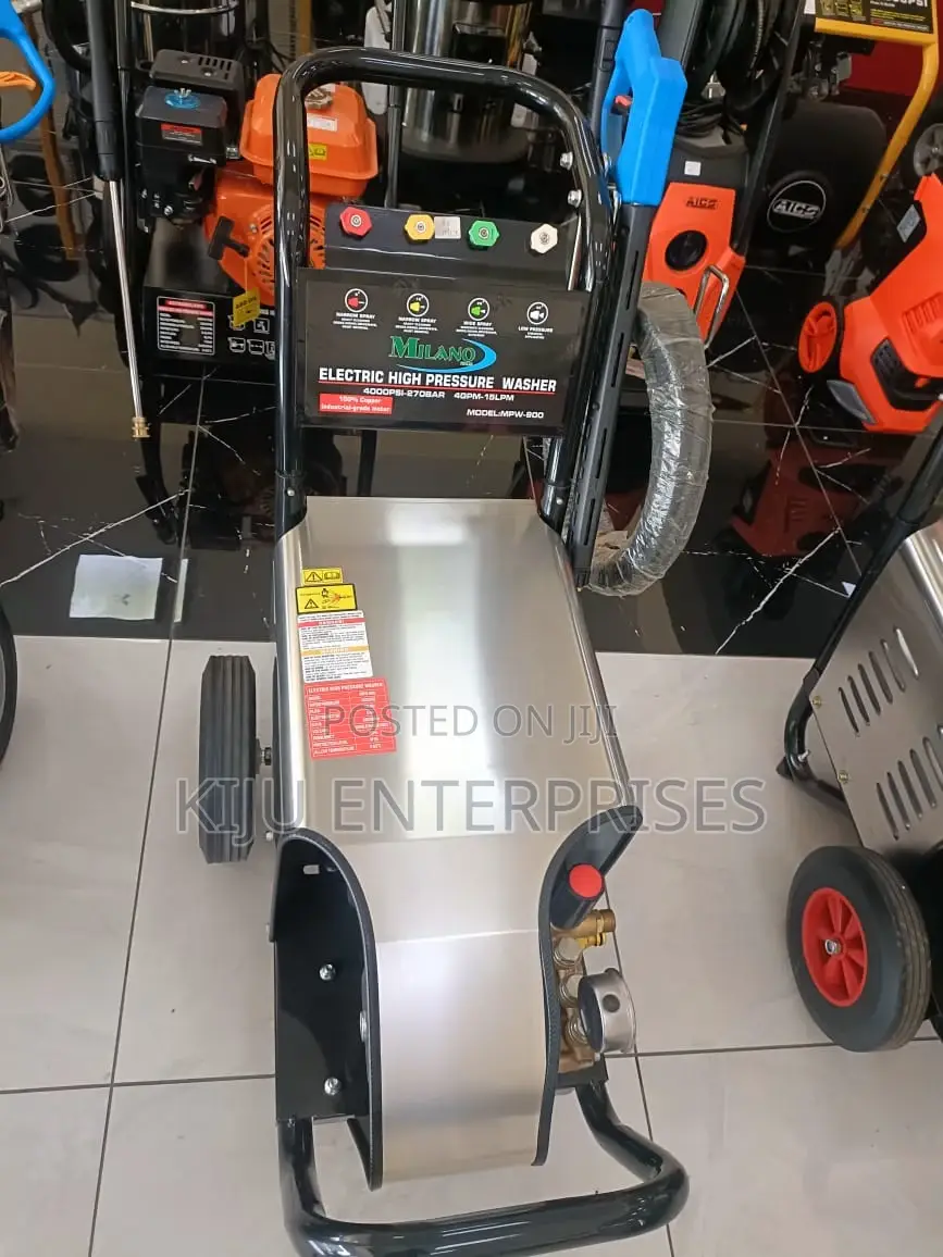 Milano High Pressure Washer Electric Powered