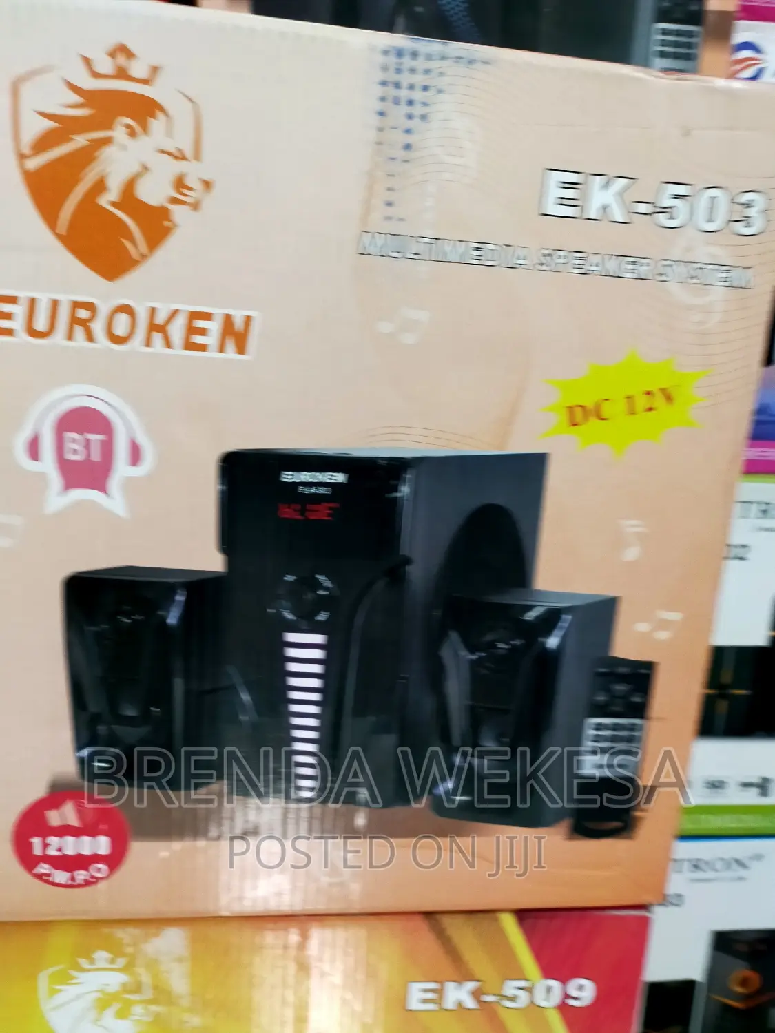 Euroken 2.1ch Super Quality Subwoofer EK-503 12000W