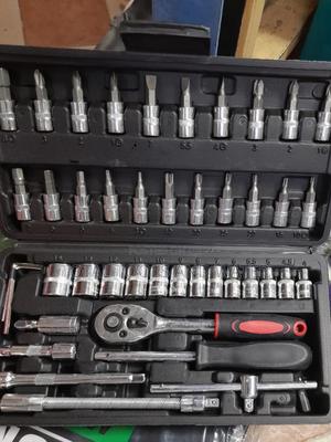 Tolsen Quality 46pc Socket Wrench Set,1/4" - thumbnail 2