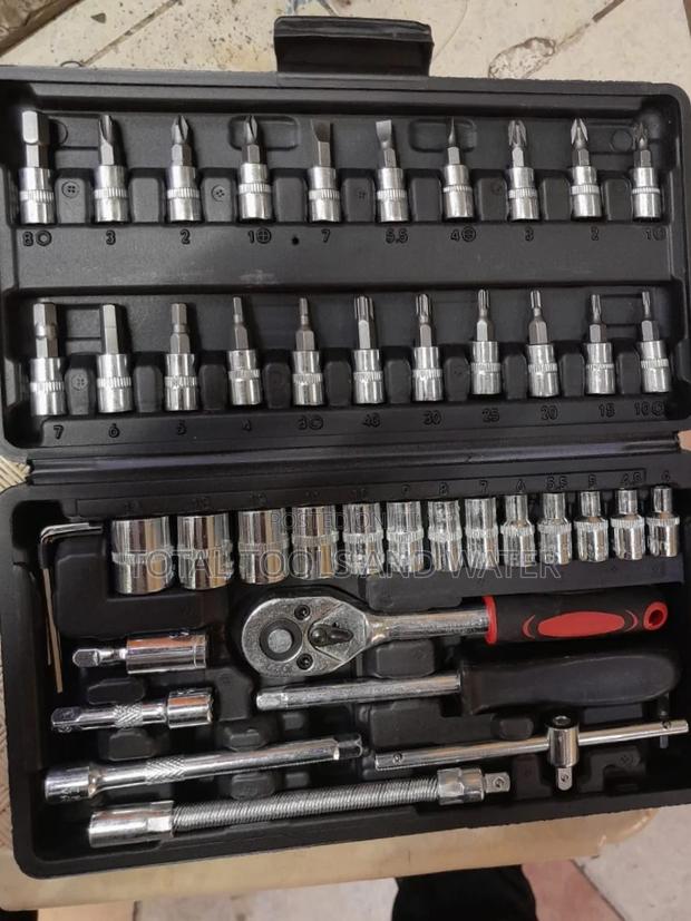 Tolsen Reliable 46 PCS Socket Wrench Set,Plus Wrench