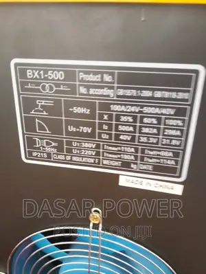 Bx1-500 Ac Arc Welder