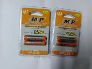AAA Rechargeable Batteries 1250mah 1.2V