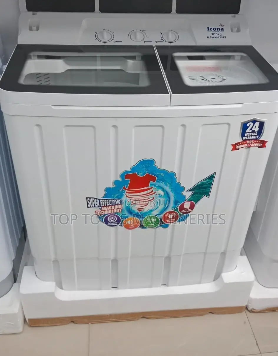 Icona Washing Machine Twin Tub Semiauto 9kg