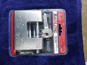 Rectangular Padlock 5 Keys 94mm Heavy Duty Lock - Big Doors