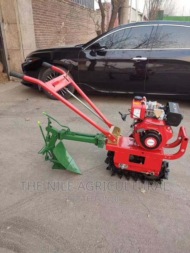 Multi-Function Mini Power Tiller With Farm Implements - main view