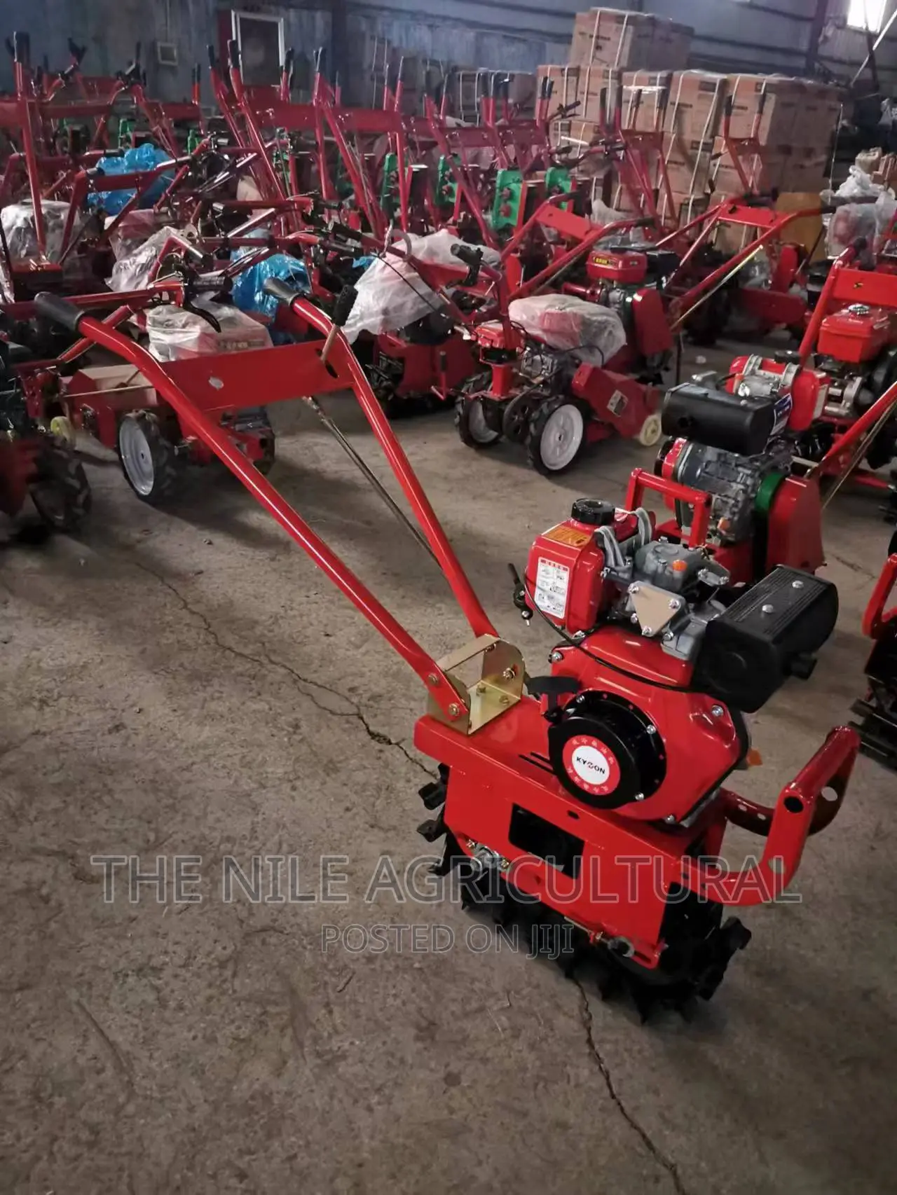 Mini Tiller Rotavator Walk Behind Cultivator