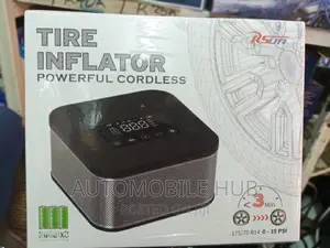TIRE INFLATOR Powerful Cordless With Mobile Bank