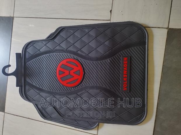 Heavy Duty Volkswagen Floor 5pcs Black - main view
