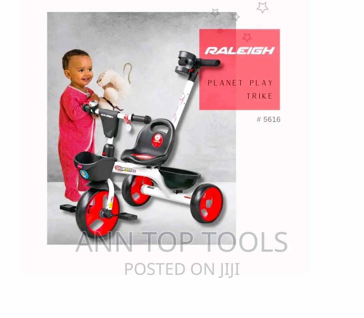 Raleigh Kids Tricycle White