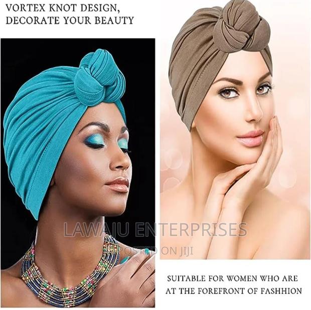 Knot Design Turban Headwrap - thumbnail 4