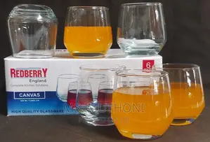 A Set of 6pcs 300 Ml Glasses