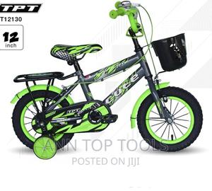 Cute Kids Bike Size 12 Green - thumbnail 2