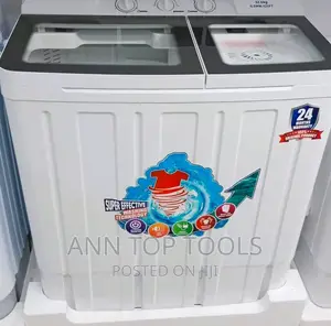 Icona Washing Machine Twin Tub Semiauto 12.5kg
