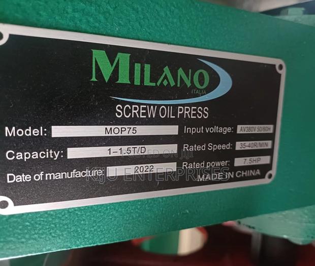 Screw Oil Pressing Machine - thumbnail 5