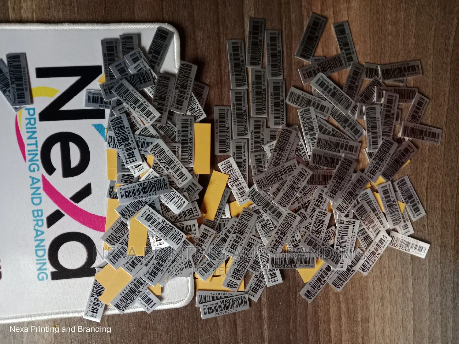 Anodized Aluminum Asset Tags